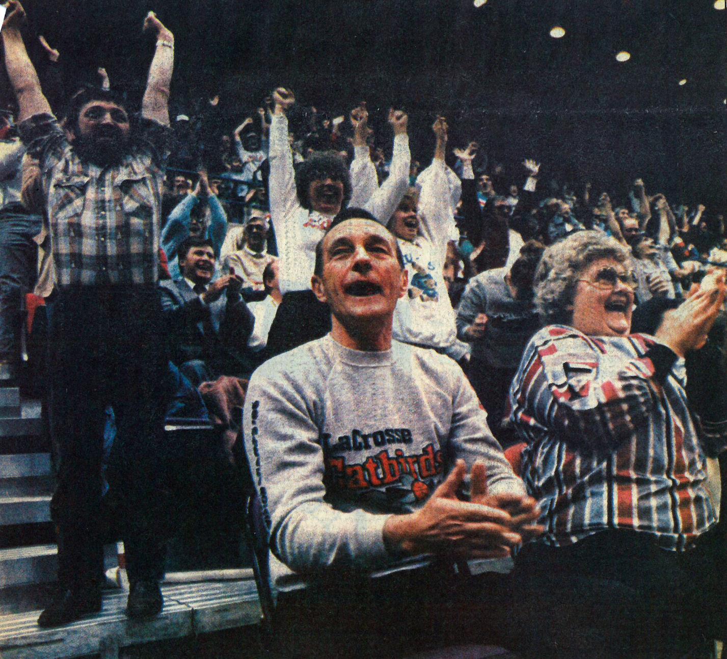 1986: "Whooping it up for the Catbirds"
